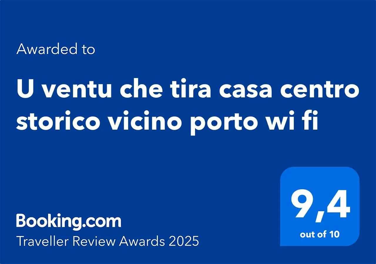 U Ventu Che Tira Casa Centro Storico Vicino Porto Wi Fi Villa Trapani